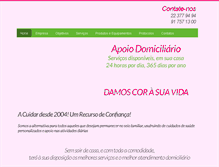 Tablet Screenshot of ajudaecompanhia.pt